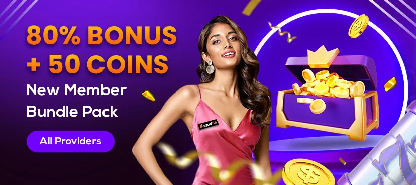 nagad88 online casino promotion new member bundle pack