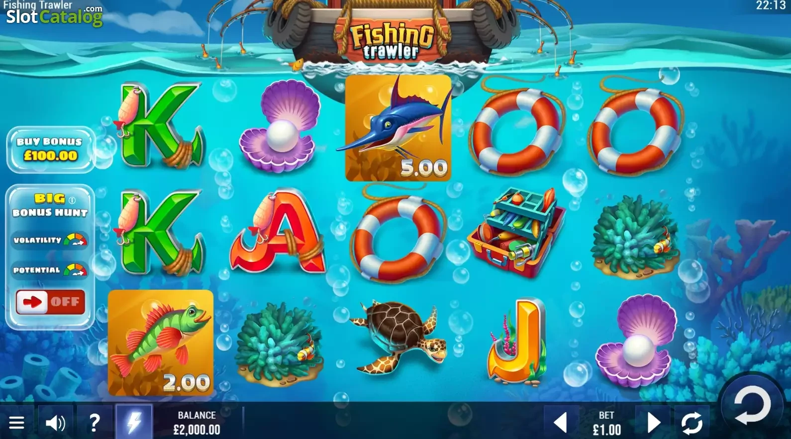 fishing game gameplay online
